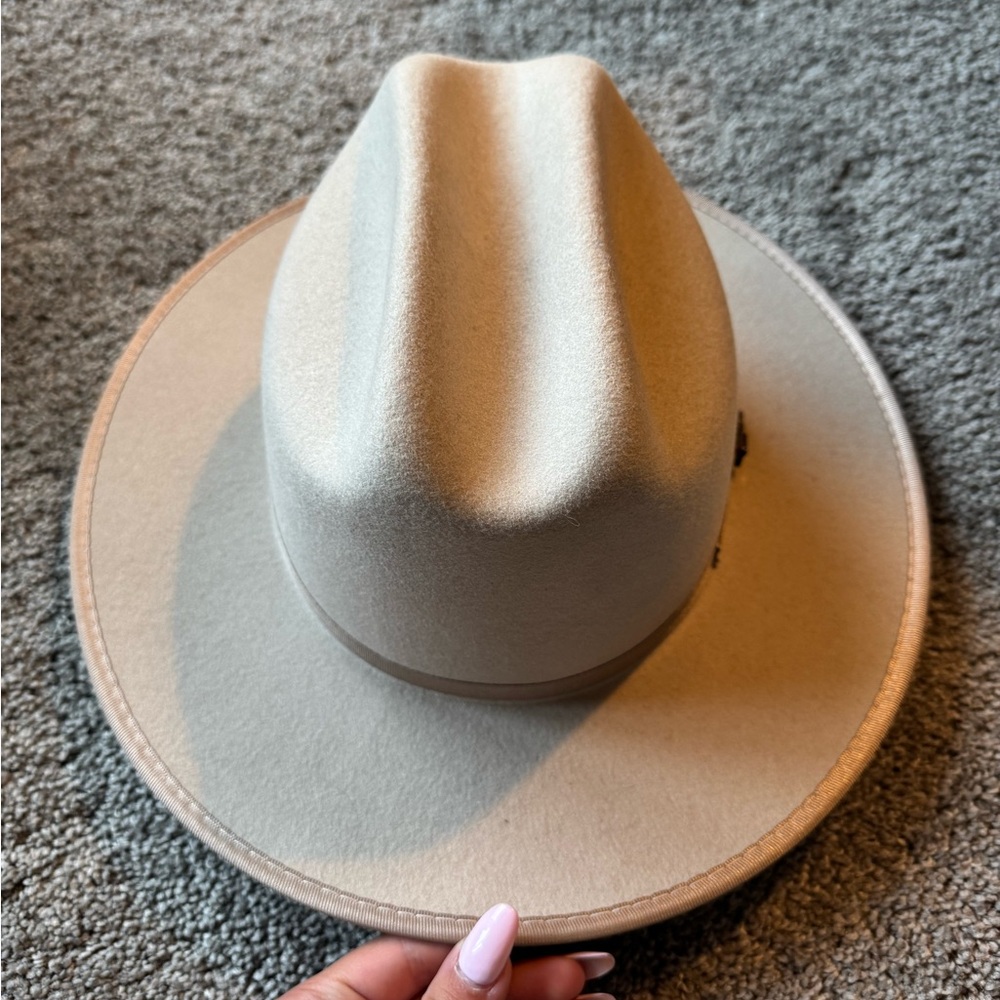 Twister Cream and Brown Cowgirl Hat